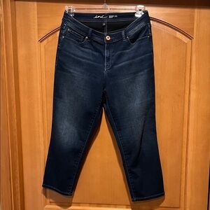 INC International Concepts Women's Navy Cropped Jeans
